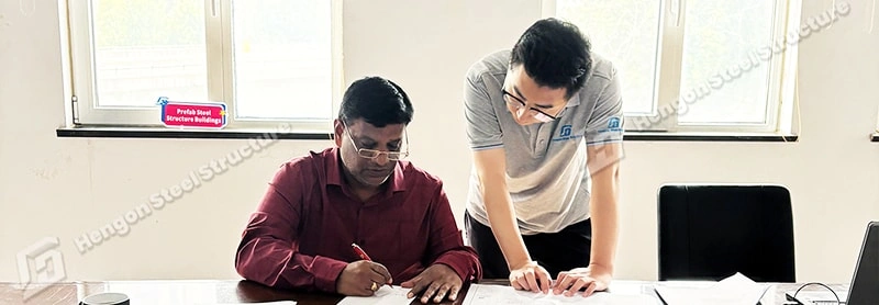 Factory Visit Recap: Nigerian Client at HENGON for Steel Project Planning