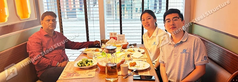 Factory Visit Recap: Nigerian Client at HENGON for Steel Project Planning