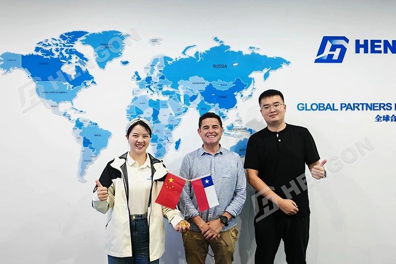 Chilean Client Discusses Warehouse and Cold Storage Projects with Hengon