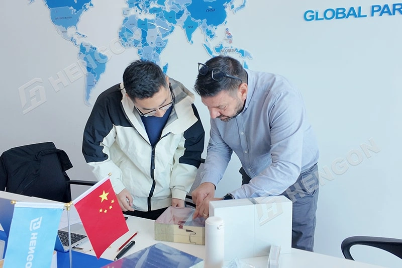 Greek Client Visits Hengon for Project Discussion and Future Cooperation