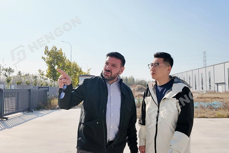 Greek Client Visits Hengon for Project Discussion and Future Cooperation